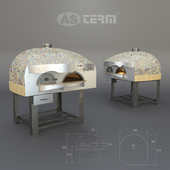 Печь для пиццы на дровах AsTerm D120VK