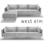 West Elm Halsey Sectional