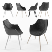 Twelve Armchair Black by Zuiver - 4 types