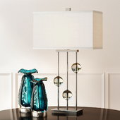 Uttermost / Rodeshia Table Lamp and Gabriela Vases
