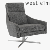West Elm Austin Swivel Armchair