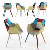 Twelve Armchair Patchwork by Zuiver - 4 types