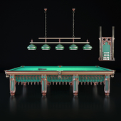 Billiard table 12 feet