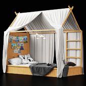 Ikea Kura Bed for kids