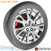Lexus HS 250h Wheel