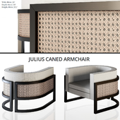 Julius Caned Armchair