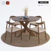 Round Table with Chairs (Custom Crafters & Industry West)