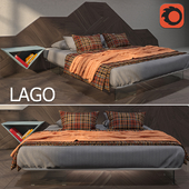Кровать Air  и напольное покрытие Slide LAGO