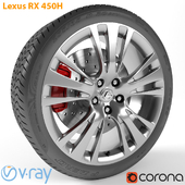 Lexus RX 450h Wheel