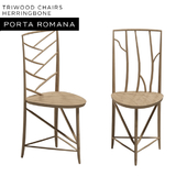 Tord Boontje-Triwood Chairs Herringbone