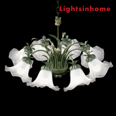 Chandelier in the style of Pastoral, the company "Lightsinhome".