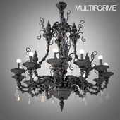 Chandelier from the factory "MULTIFORME", Italy.
