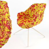 Candy Chair - red, orange and yellow