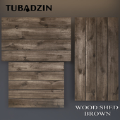 Tubadzin Wood Shed Brown