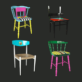 Yinka Ilori Chairs