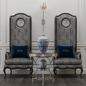 Gianfranco Ferre Home, Big ben chair and Covent table