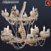 Chandelier "Cold Glow"
