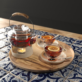Arabic tea set