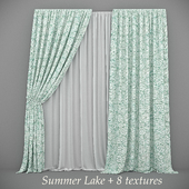 Curtain summer lake