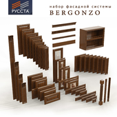 Facade systems for kitchens and furniture Bergonso
