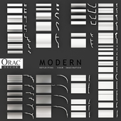 Collection of moldings, cornices and skirting boards Orac Decor, Modern (51 profile)