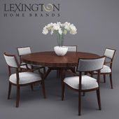 Table and chairs from Lexington Macarthur