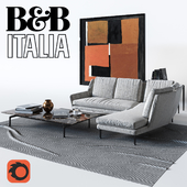 B&B Italia  Диван Edouard