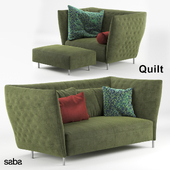 Sabana Italia Quilt sofa and armchair