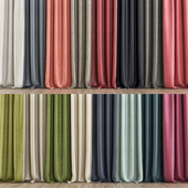 Curtain zeblin materials