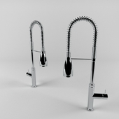 Kitchen faucet with shower