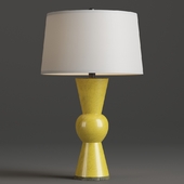 Currey & Company Upbeat Table Lamp Yellow