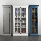 French Casement 2-Door Cabinet