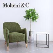 Chair/table by molteni