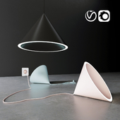 Suspended light _ ANNULAR PENDANT WOUD _ LARGE