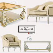 Sofa, armchair, table Carpanese