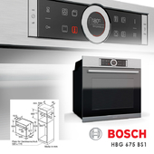 Oven Bosch HBG 675BS1