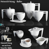 Heinrich Wang чайный сервиз из коллекции NewChi - Ballet
