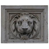 Lion-bas-relief
