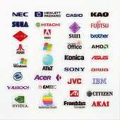 Коллекция брендов электроники