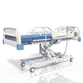 Medical armchair-bed for delivery