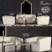 CURATIONS LIMITED set of upholstered furniture