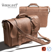 Кожаная мужская сумка от "Wright Brothers"