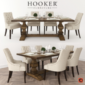 Hooker Furniture Archivist Trestle Table