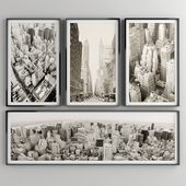 Collection of New York View with Frame