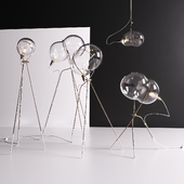 Designs Lighting With Bubbles Of Glass