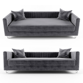 Trevon Fabric Sofa Chair with Acrylic legs