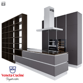 Кухонный гарнитур Ri-Flex от Veneta Cicine и техника V-ZUG.