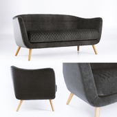 Flick 2 Seater Sofa - Marl Gray