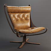 Vatne Mobler Highback Falcon Chair
