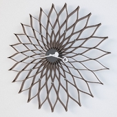 Настенные часы - Sunflower Clock от Vitra